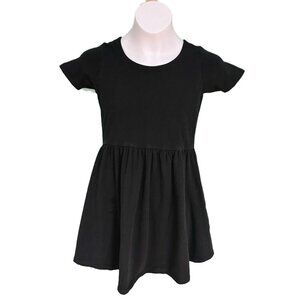 June & January Girls Black Short Sleeve Dress Size 9/10